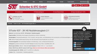 
                            6. STcolor 637 - 2K HS Nutzfahrzeuglack 2:1 - STC Schenker