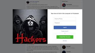 
                            10. STEALING PASSWORD WITH GOOGLE HACK... - Life in the ...
