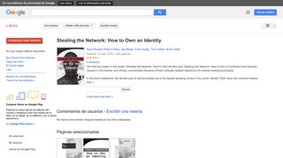 
                            12. Stealing the Network: How to Own an Identity