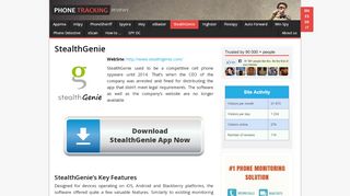 
                            11. StealthGenie Review 2019 Cell Phone Spy Software for Android and ...