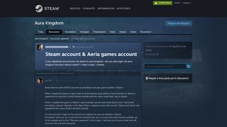 
                            8. Steam account & Aeria games account :: Aura Kingdom ...