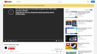 
                            3. Steam Automatic Login - YouTube
