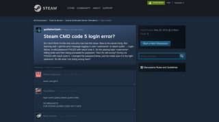 
                            8. Steam CMD code 5 login error? :: Source Dedicated Server (Windows ...