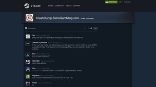 
                            2. Steam Community :: CrashDump SkinsGambling.com :: Profile ...