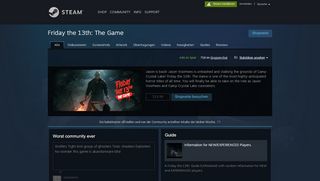 
                            5. Steam Community :: Friday the 13th: The Game