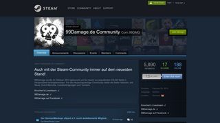 
                            3. Steam Community :: Group :: 99Damage.de Community