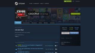 
                            4. Steam Community :: Group :: CSGORoll