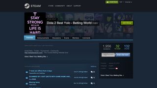 
                            13. Steam Community :: Group :: Dota 2 Best Yolo - Betting World