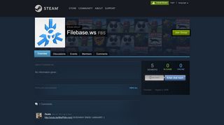 
                            13. Steam Community :: Group :: Filebase.ws