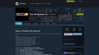 
                            4. Steam Community :: Group :: Gta-Multiplayer.cz