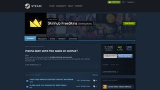
                            3. Steam Community :: Group :: Skinhub FreeSkins