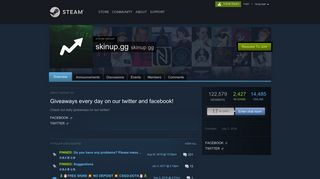 
                            1. Steam Community :: Group :: skinup.gg
