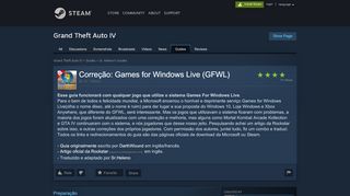 
                            10. Steam Community :: Guide :: Correção: Games for Windows Live ...