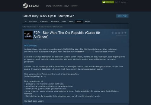 
                            10. Steam Community :: Guide :: F2P - Star Wars The Old Republic (Guide ...