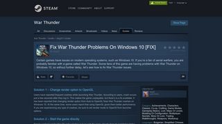 
                            7. Steam Community :: Guide :: Fix War Thunder Problems On Windows ...