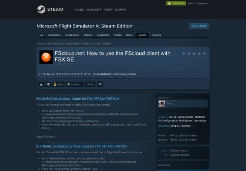 
                            8. Steam Community :: Guide :: FScloud.net: How to use the FScloud ...