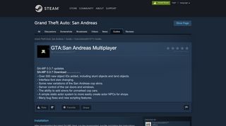 
                            9. Steam Community :: Guide :: GTA:San Andreas Multiplayer
