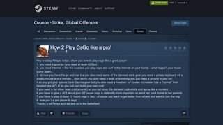 
                            12. Steam Community :: Guide :: How 2 Play CsGo like a pro!