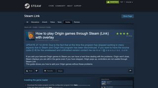 
                            12. Steam Community :: Guide :: How to play Origin games through Steam ...