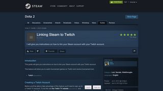 
                            9. Steam Community :: Guide :: Linking Steam to Twitch