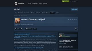 
                            5. Steam Community :: Guide :: Metin na Steamie, co i jak?