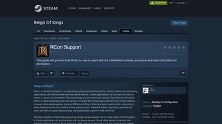 
                            6. Steam Community :: Guide :: RCon Support