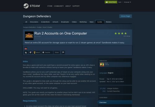 
                            10. Steam Community :: Guide :: Run 2 Accounts on One Computer