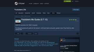 
                            6. Steam Community :: Guide :: Youtubers life Guide (0.7.12)