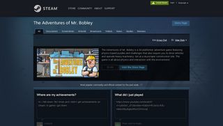 
                            10. Steam Community :: The Adventures of Mr. Bobley