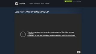 
                            12. Steam Community :: Video :: Let's Play TANKI ONLINE MINICLIP