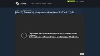 
                            13. Steam Community :: Video :: [Metin2] Finalcut3 || Kronjuwel´s - Low ...