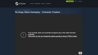 
                            12. Steam Community :: Video :: SkySaga Alpha Gameplay - Character ...