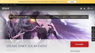 
                            9. Steam: Daily Login Event | Revelation Online - Official Website