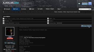 
                            1. Steam, Facebook, Twitter, Paypal Account Hacked x-Qey - Ajanlar.org