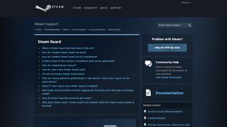 
                            1. Steam Guard - Account Recovery - Knowledge Base - Steam Support