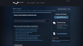 
                            1. Steam Guard Mobile Authenticator - Managing Your Account Features ...