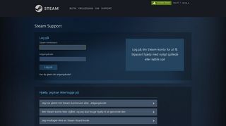 
                            3. Steam-hjælp - Steam Support