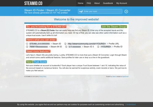 
                            3. Steam ID Finder / Simple ID Converter