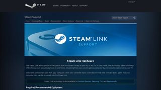 
                            11. Steam Link Hardware - Steam Link - Knowledge Base - Steam Support