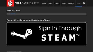 
                            12. Steam login - War Gaming ArmyWar Gaming Army