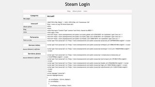 
                            6. Steam Login