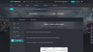 
                            12. Steam mobile authenticator-【VPGAME】World's No.1 eSports service ...