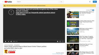 
                            6. Steam player disadvantage in Black Desert Online? Steam petition ...