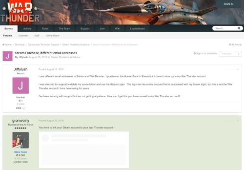 
                            11. Steam Purchase, different email addresses - Steam Problems ...