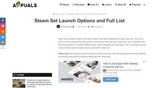 
                            5. Steam Set Launch Options and Full List - Appuals.com