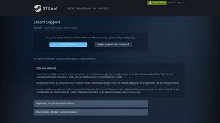 
                            11. Steam Support - Jeg kan ikke logge på Steam-klienten