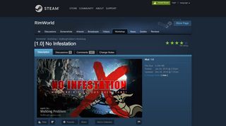 
                            1. Steam Workshop :: [1.0] No Infestation