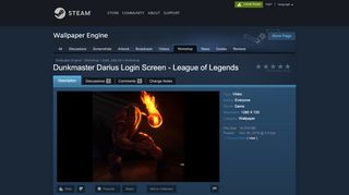 
                            8. Steam Workshop :: Dunkmaster Darius Login Screen - League of ...
