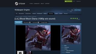 
                            8. Steam Workshop :: [LoL] Blood Moon Diana (1080p w/o sound)