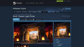 
                            3. Steam Workshop :: WoW: Classic Login Portal